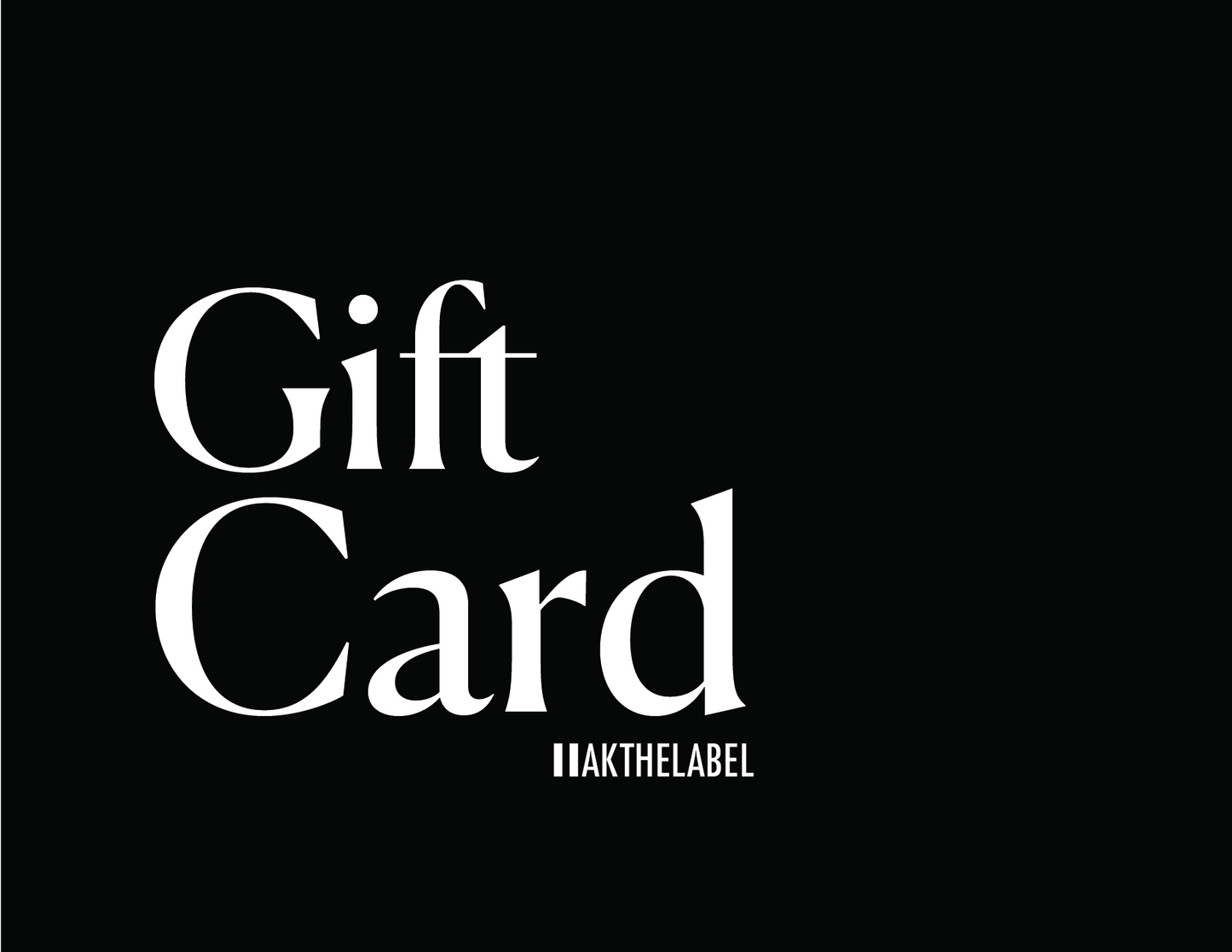 Gift Card