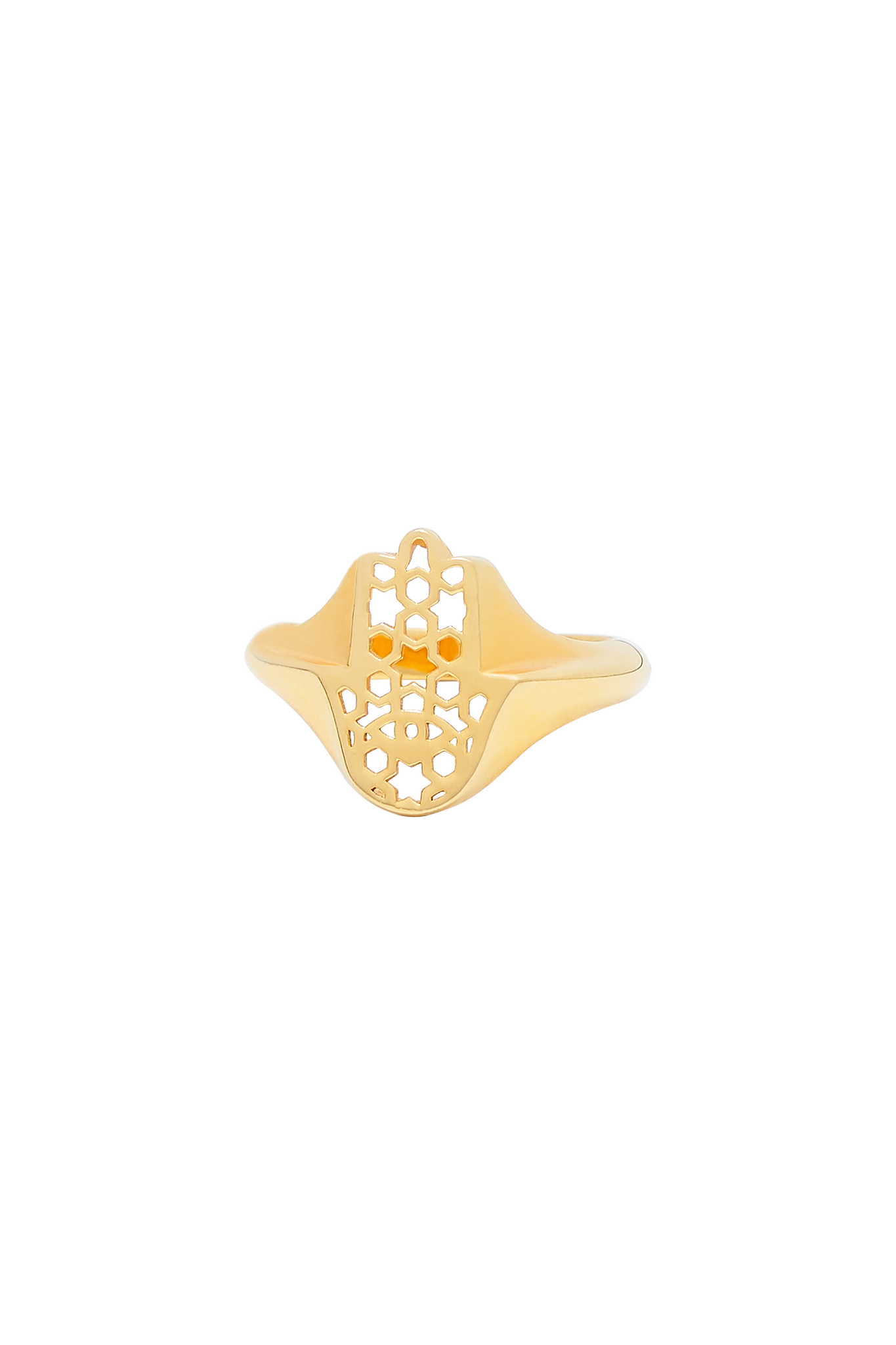 Hamsa hand 2025 ring gold