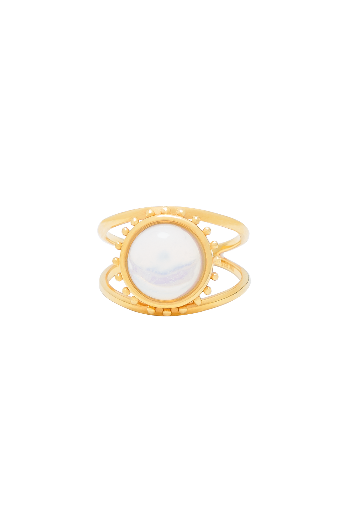 MOON Ring - Solid Gold