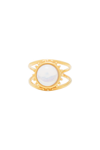 MOON Ring - Solid Gold