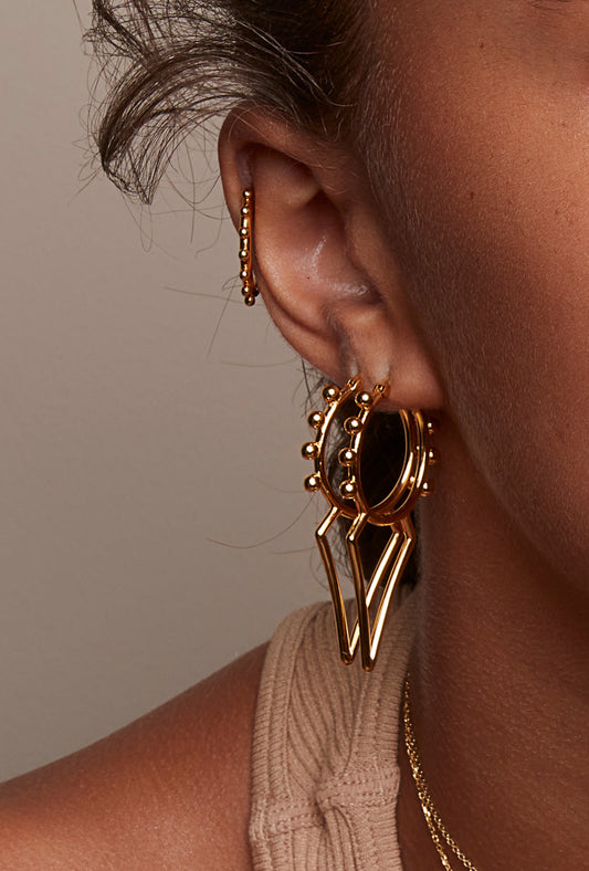 DUNE Earring - Solid Gold